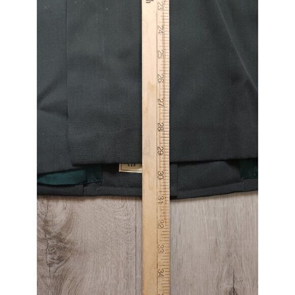 Vintage Military Gabardine Womens Jacket 1970s Uniform 16R - Picture 11 of 11
